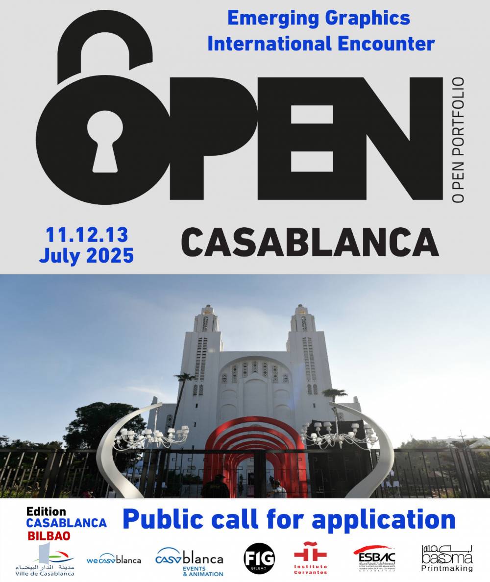 OPEN Portfolio Casablanca 2025 : La gravure contemporaine s’invite à la Cathédrale Sacré-Cœur
