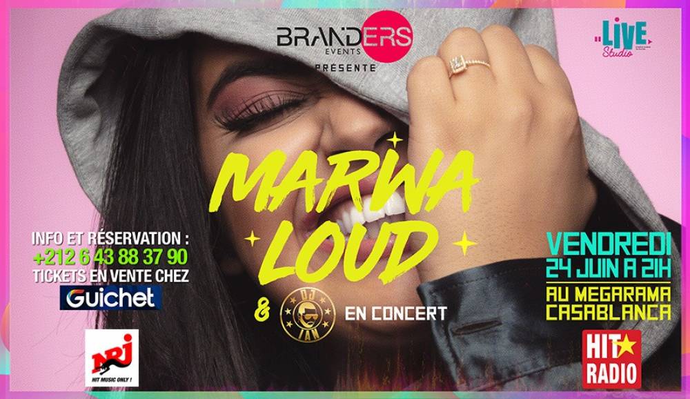 EN CONCERT : MARWA LOUD