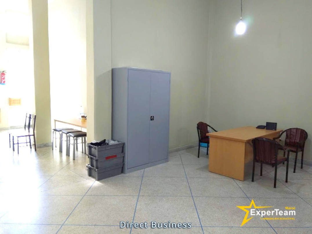 Location – Local commercial 110 m² – Aïn Sebaâ, Casablanca
