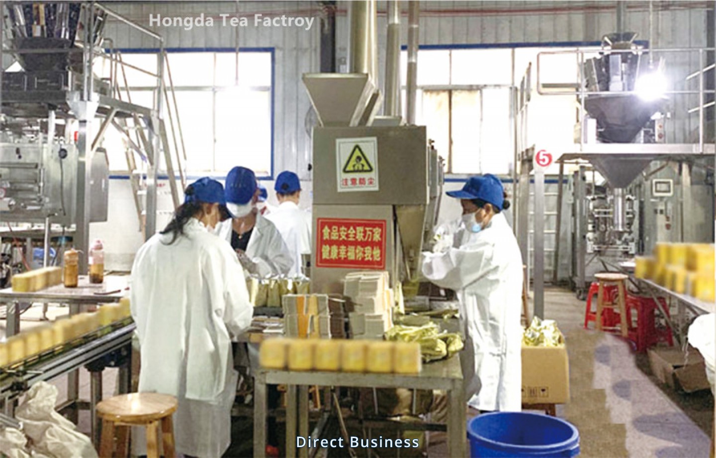 Echantillon du thé vert sur-mesure pour importateur du thé