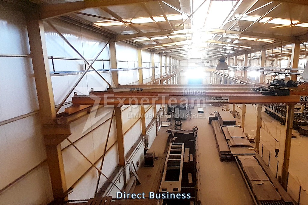 Bâtiment de production-stockage 5.000 m² (500 kVA)  ZI Sapino, Nouaceur