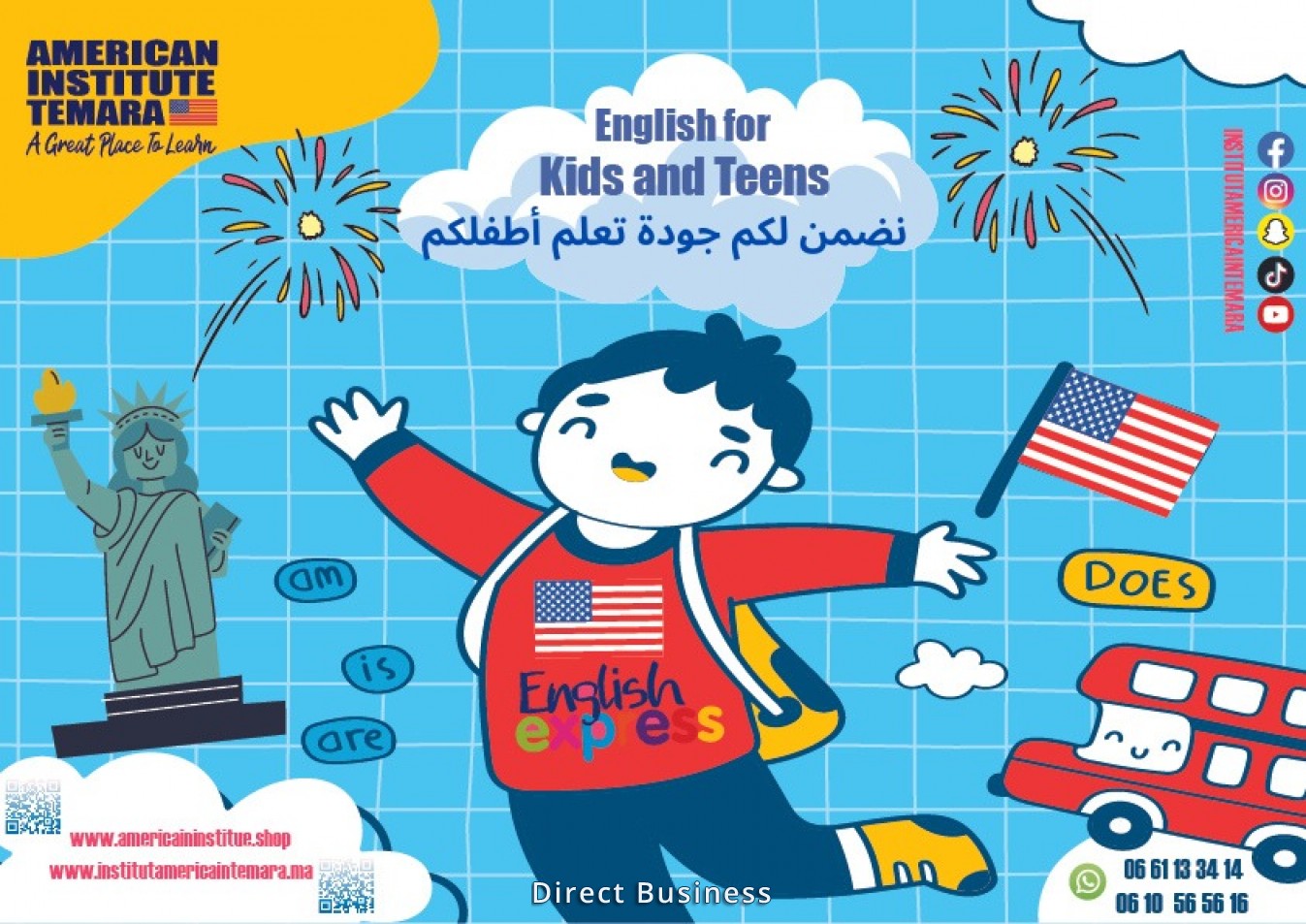 ANGLAIS POUR LES ENFANTS A TEMARA