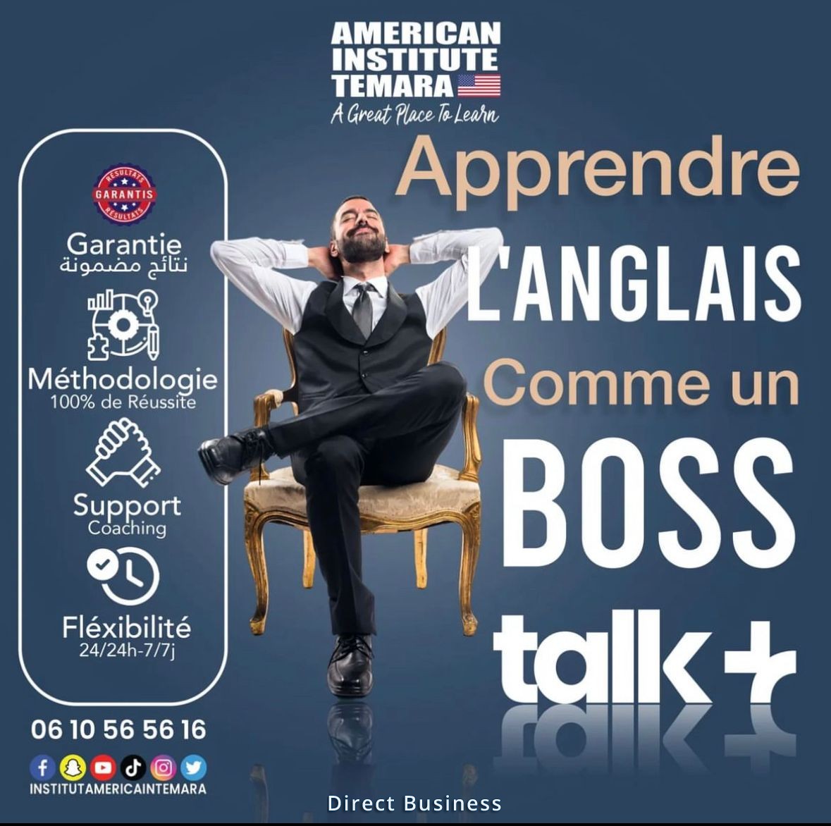 Talk+ Apprendre l'anglais de Communication 100% Orale