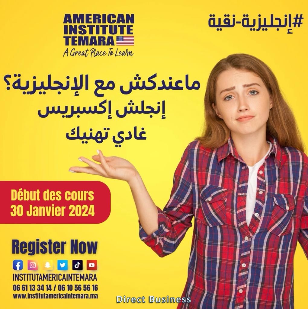 Institut Americain Temara déploie une nouvelle méthode d’enseignement anglais English Express sans échec