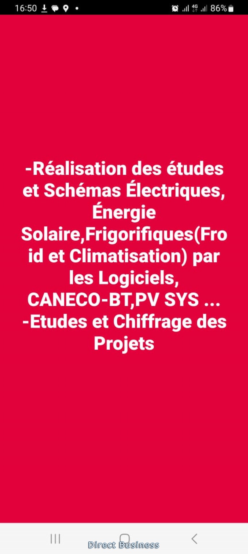 Réalisation des études et Schémas Électriques/Automatisme,Énergie Solaire