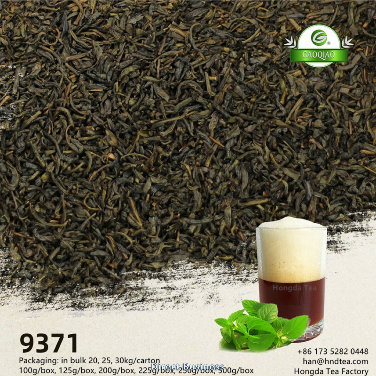 Thé vert chinois matières 1ères meilleurs prix d’usine