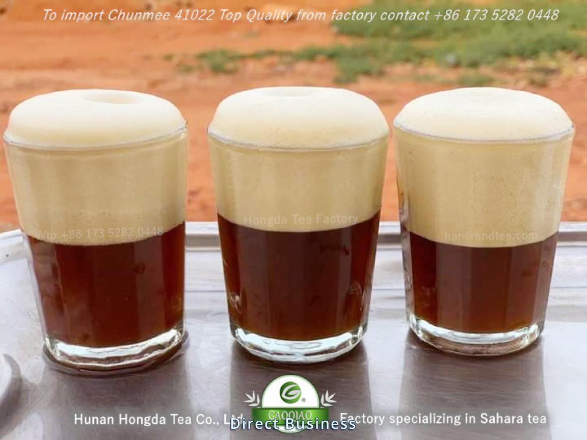 Thé vert chinois garanti par usine réputée de 30 ans