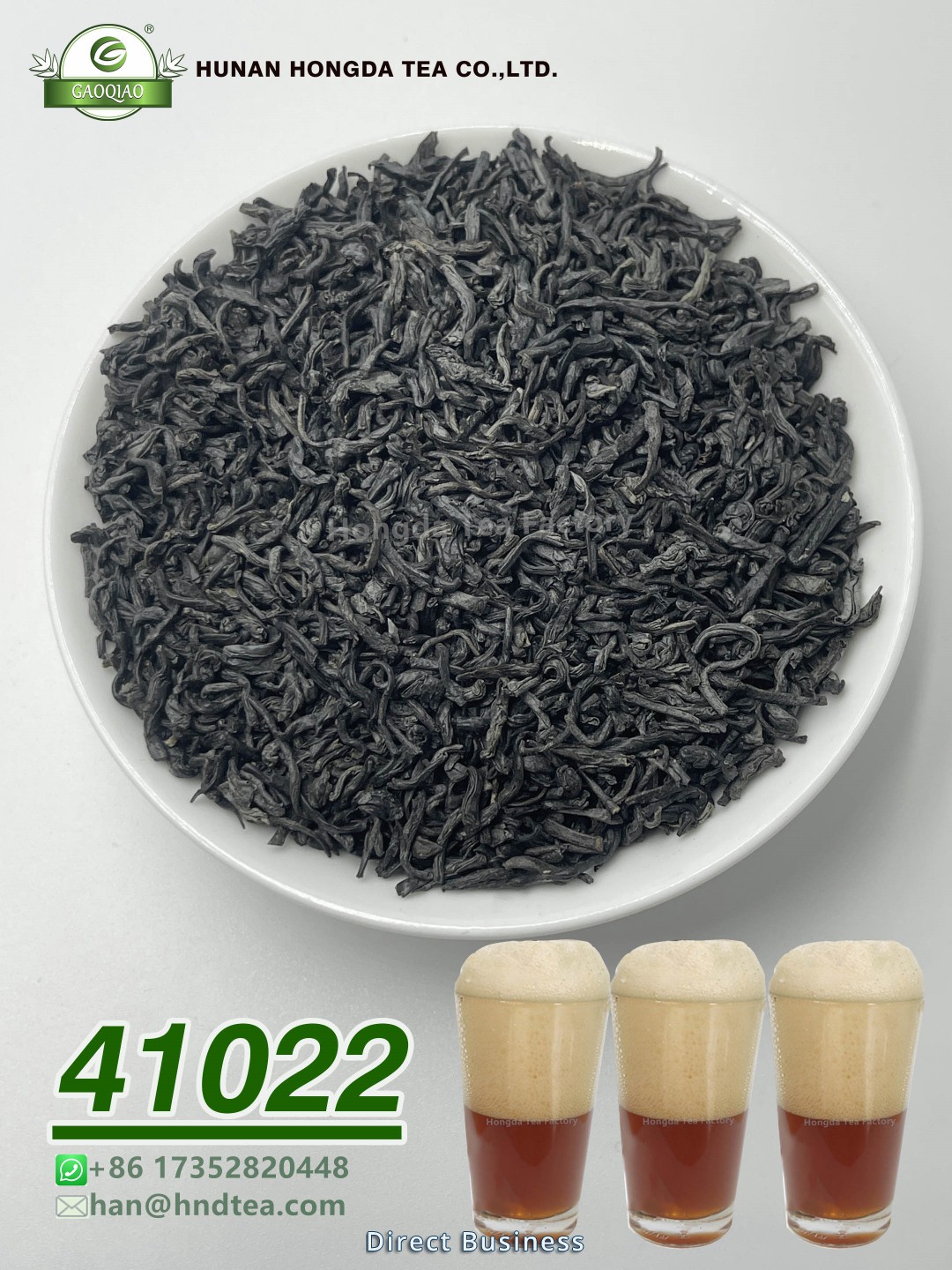 L’usine de thé vert possédant les plus vastes plantations