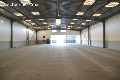Bâtiment de production/stockage 820 m² à la ZI Bouskoura