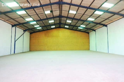 Local de stockage et de production à louer - 600m2 Ainsebaa