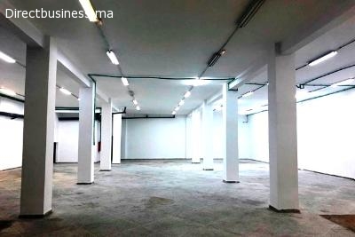 Location local industriel de 900m2 à ZI Mohammedia