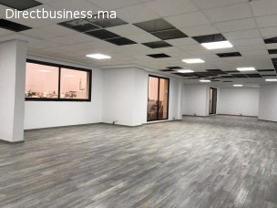Plateau bureau 150 m² Haut standing Bd Abdelmoumen