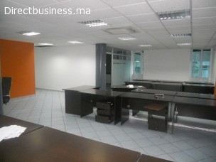 Plateau Bureau 500 m2 bd Brahim Roudani Maarif