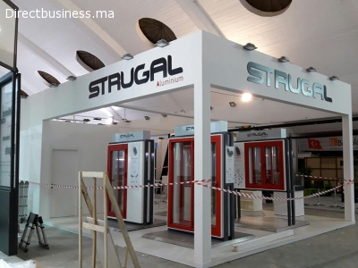 Réalisation de stands d'exposition et PLV - Casablanca