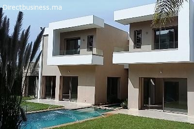 Villa de prestige neuve, 4 suites avec jardin et piscine
